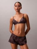 Brown Boy Shorts - Signature Satin  Women