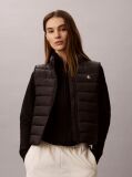 Black Ultra Light Packable Puffer Gilet  Women