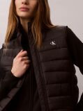 Black Ultra Light Packable Puffer Gilet  Women