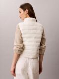 White Ultra Light Packable Puffer Gilet  Women