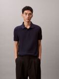 Blue Piqué Tipping Polo Shirt  Men
