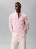 Pink Tonal Stripe Oxford Shirt  Men