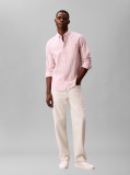 Pink Tonal Stripe Oxford Shirt  Men