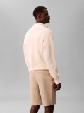 White 9" Straight Chino Shorts  Men