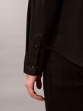 Black Solid Classic Oxford Button-Down Shirt  Men