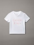 Λευκό Βρεφικό T-shirt Με Λογότυπο  Βρεφικά