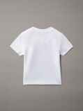 Λευκό Βρεφικό T-shirt Με Λογότυπο  Βρεφικά