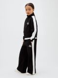 Black Monologo Track Top And Joggers Set  Girls