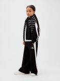 Black Monologo Track Top And Joggers Set  Girls