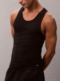 Black 3 Pack Lounge Tank Tops  Men