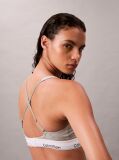 Γκρι Bralette Με Ελαφριά Επένδυση - Icon Cotton Modal  Γυναίκα