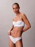 White Longline Balconette Bra - Icon Cotton Modal  Women