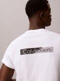 Λευκό T-Shirt Με Γραφικό Λογότυπο  Άνδρας