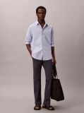 Blue Slim Fit Buttoned Chinos  Men