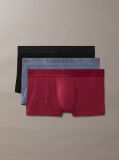 Multi 3 Pack Low Rise Trunks - CK Black  Men