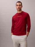 Red Long Sleeve Lounge T-shirt  Men