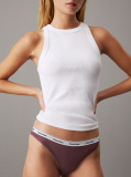 Purple Thong - Modern Logo  Women