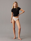 Beige Brazilian Briefs - Modern Logo  Women