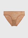 Beige Bikini Briefs - Sheer Marquisette  Women