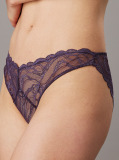 Purple Sheer Lace Bikini Briefs - CK Instinct  Women