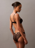 Black Sheer Lace Bikini Briefs - CK Instinct  Women