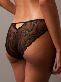 Black Sheer Lace Bikini Briefs - CK Instinct  Women