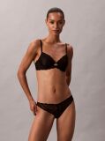 Black Sheer Lace Bikini Briefs - CK Instinct  Women