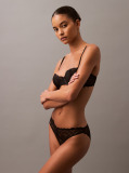 Black Sheer Lace Bikini Briefs - CK Instinct  Women