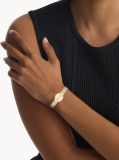 Gold Euphoria Gold Plated Steel Oval Watch  Women