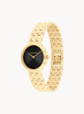 Black Minimalist Bracelet Watch  Women
