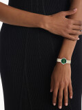 Green Stainless Steel Bracelet Watch  Women