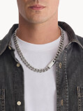 Silver CK Hallmark Bold Chain Necklace  Men