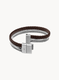 Brown CK Merge Bracelet  Men