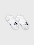 White 2 Pack Sneaker Socks  Women