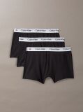 Black 3 Pack Boys Trunks - Icon Cotton Stretch  Boys