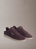 Red Suede Wingtip Trainers  Men