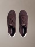 Red Suede Wingtip Trainers  Men