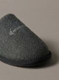 Black Felt Signature Hotel Slippers  Men