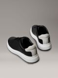 Black Leather Trainers  Women