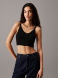 Μαύρο Πλεκτό Τοπ Bralette  Γυναίκα