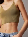 Πράσινο Πλεκτό Τοπ Bralette  Γυναίκα