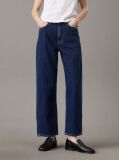 Denim High Rise Barrel Jeans  Women