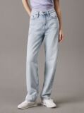 Denim Ψηλόμεσο Τζιν Με Ίσια Γραμμή  Γυναίκα