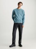 Blue Monogram Badge Sweatshirt  Men