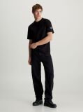 Black Monogram Badge T-shirt  Men
