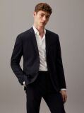 Μπλε Blazer Σε Slim Γραμμή Από Ελαστικό Ύφασμα  Άνδρας