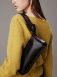 Black Knotted Shoulder Bag  Women