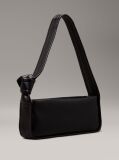 Black Knotted Shoulder Bag  Women