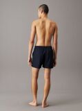 Blue Medium Drawstring Swim Shorts - Logo Embroidery  Men