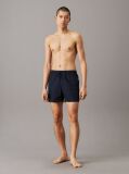 Blue Medium Drawstring Swim Shorts - Logo Embroidery  Men